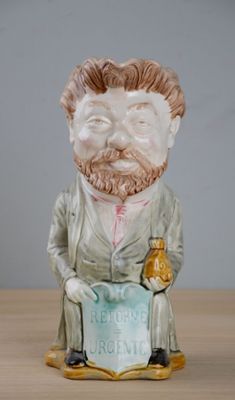 ONNAING. Réforme Urgente. Pichet en barbotine.