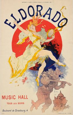 eldorado - 11 x 17 movie poster - french style a