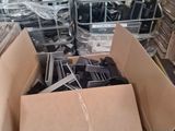 a box full of assorted items in a warehouse
