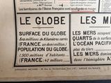 a newspaper that has a bunch of information on it