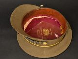 a hat that is sitting on top of a table