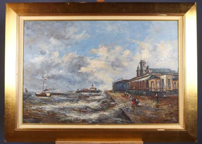 ECOLE du XXe siècle Le port d'Ostende