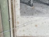 painting of a man in a suit and tie holding a tennis racquet