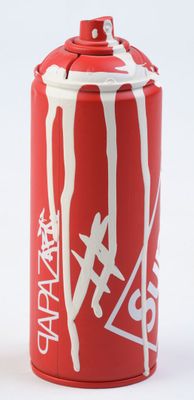 PAPAZ "Bombe spray SUPREME" bombe peinte.