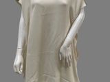 an image of a mannequin dressed in a beige dress