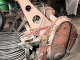 an image of a tractor that is being worked on