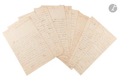 Hubert LYAUTEY (1854-1934) maréchal. 5 L.A.S. « Hubert », Ro…