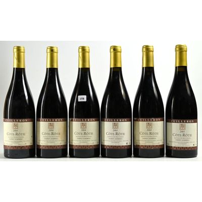 6 Btles COTE ROTIE, Cuvée « Terres Sombres », Maison Cuiller… - Photo 1