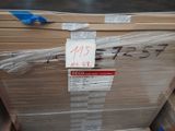 a stack of boxes with a price tag on them