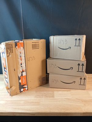 Lot de 4 colis Mystere (Retour Amazon,NPAI, Adresse incomple…