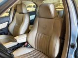 a car that has two leather seats in it