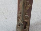 a close up view of a person ' s foot with a spoon in it