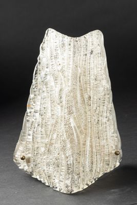 Dans l'esprit d'ARLUS Applique à structure en métal laqué bl…