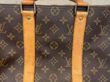 louis vuitton monogram canvas and leather handbag