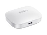 a close up of a white box with a redmi logo on it