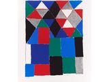 an image of a piece of art that is made out of squares