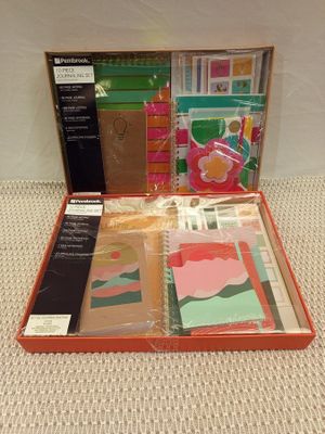 Lot de 22 sets de papeterie comprenant chacun 10 pièces : ca…
