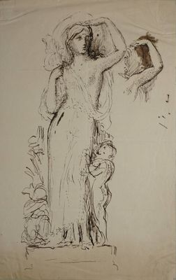 CHAPU Henri, attribué à, L'été, - Photo 1