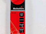 a ruler that has a red cap on top of it