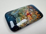 une photo d'un téléphone portable sur lequel figure une peinture