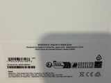 the back of a white box with a black and white label on it