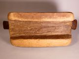 a piece of wood that is sitting on a table