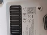 a close up of a laptop with a key on it