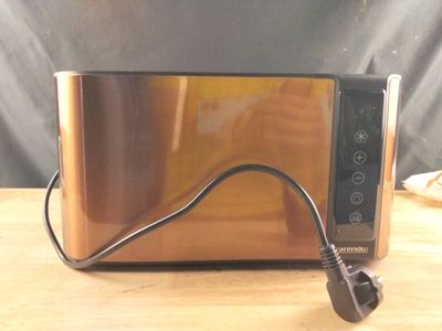 une image représentant un grille-pain dont le cordon d'alimentation est branché