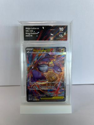 Méga-Latias Ex 181/132 carte gradée collect aura 10