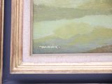 a picture of a painting on the wall of a room