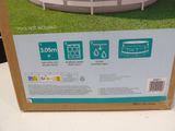 a box with a picture of a swimming pool in it