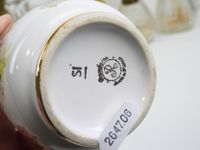 Onze lampes Berger en verre, cristal et porcelaine. (photo 6)