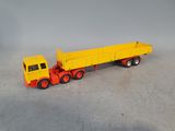 a toy truck that is sitting on the floor