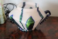 lot de verreries dont lampe champignon Haut : 27cm, vase à d… (photo 5)