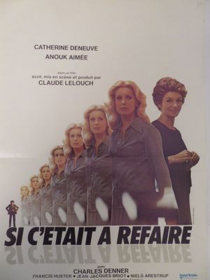 L'affiche annonçant la sortie du film montre un groupe de femmes alignées en rang.