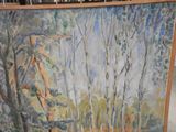 a picture of a painting hanging on the wall