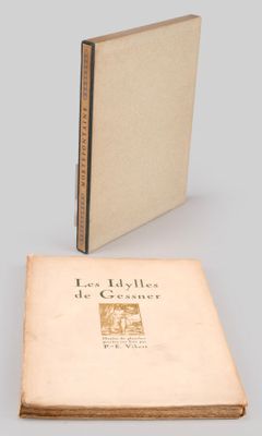 Ensemble de 2 volumes In-4° - GESSNER (Salomon) - Les Idylle…