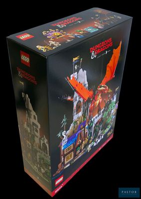 la boîte est ouverte pour montrer le contenu d'un ensemble Lego