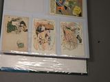 a picture of a bunch of cards on the wall