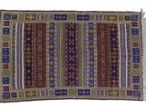 a close up of a rug on a white background
