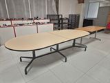 a table that is sitting in the middle of a room