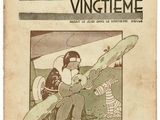 un vieux livre sur lequel figure la photo d'un homme tenant un snowboard