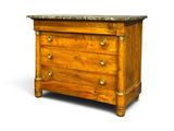une image d'une commode avec un plateau en marbre