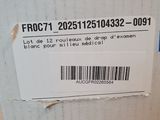 a label on the back of a box that has a barcode on it