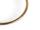 an image of a close up of a ring on a white surface