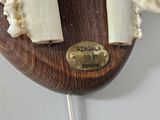 a picture of a tooth with a plaque attached to it