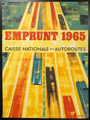 une image d'une affiche annonçant une course automobile en France