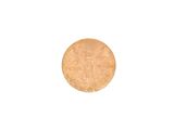 an image of a gold coin on a white background