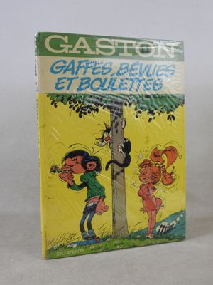GASTON LAGAFFE. Gaffes, Bévues et Boulettes Editions Dupuis.