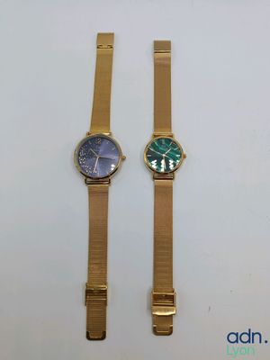 Lot de 2 montres pour femme en acier - GO MADEMOISELLE - Neu…